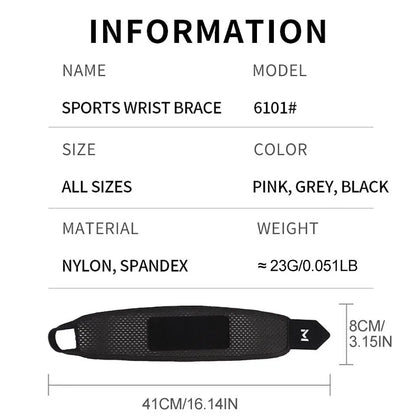 Muñequera Deportiva Ajustable